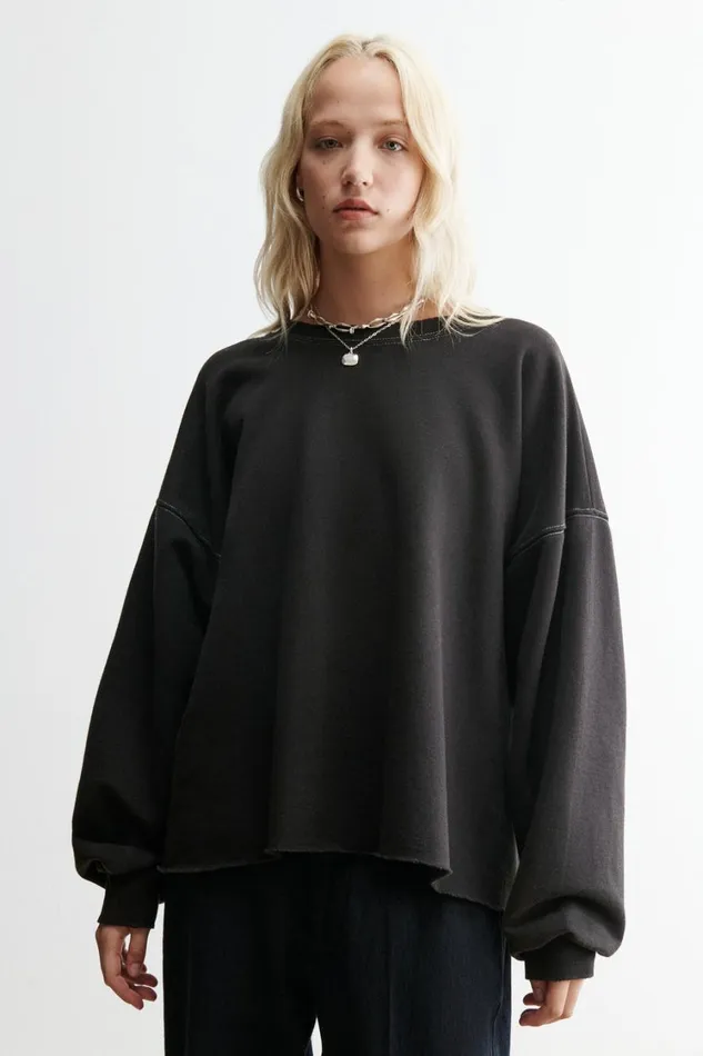 Rachel Comey Tshirts Sweatshirts Women Fonder Sweatshirt Charcoal Rachel Comey Tshirts Sweatshirts Women Fonder Sweatshirt Charcoal
