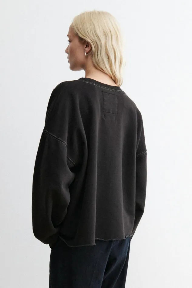 Rachel Comey Tshirts Sweatshirts Women Fonder Sweatshirt Charcoal Rachel Comey Tshirts Sweatshirts Women Fonder Sweatshirt Charcoal