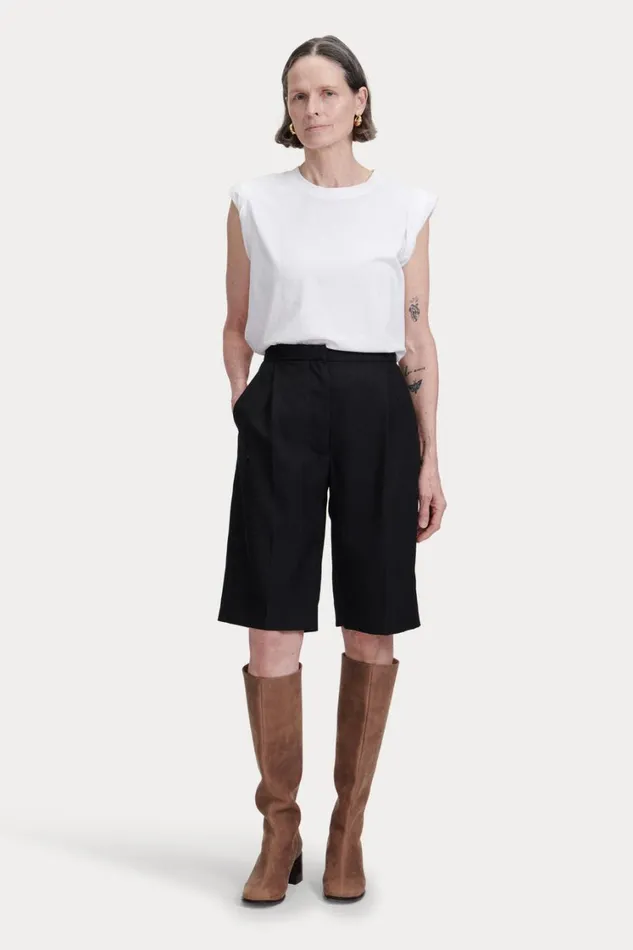 Rachel Comey Tops Women Borough Top Black Rachel Comey Tops Women Borough Top Black