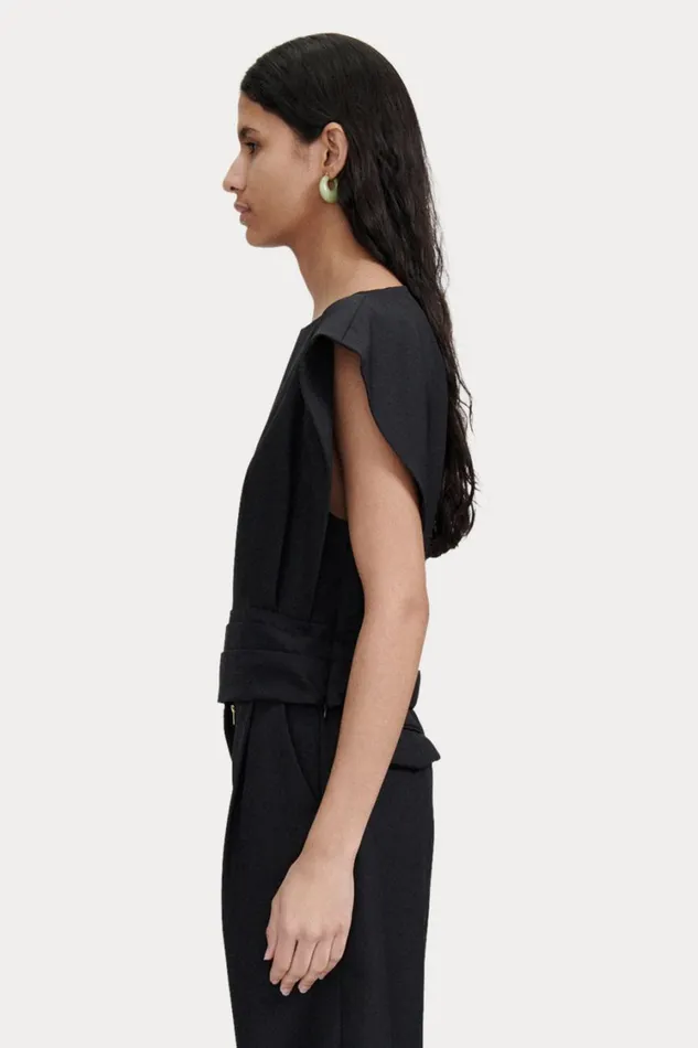 Rachel Comey Tops Women Borough Top Black Rachel Comey Tops Women Borough Top Black