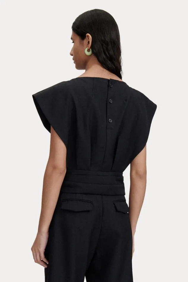 Rachel Comey Tops Women Borough Top Black Rachel Comey Tops Women Borough Top Black