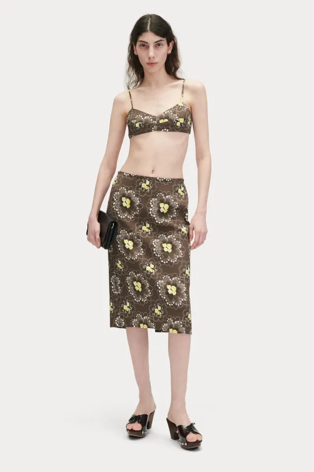 Rachel Comey Tops Women Gigi Top Brown Rachel Comey Tops Women Gigi Top Brown