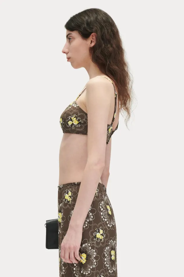 Rachel Comey Tops Women Gigi Top Brown Rachel Comey Tops Women Gigi Top Brown