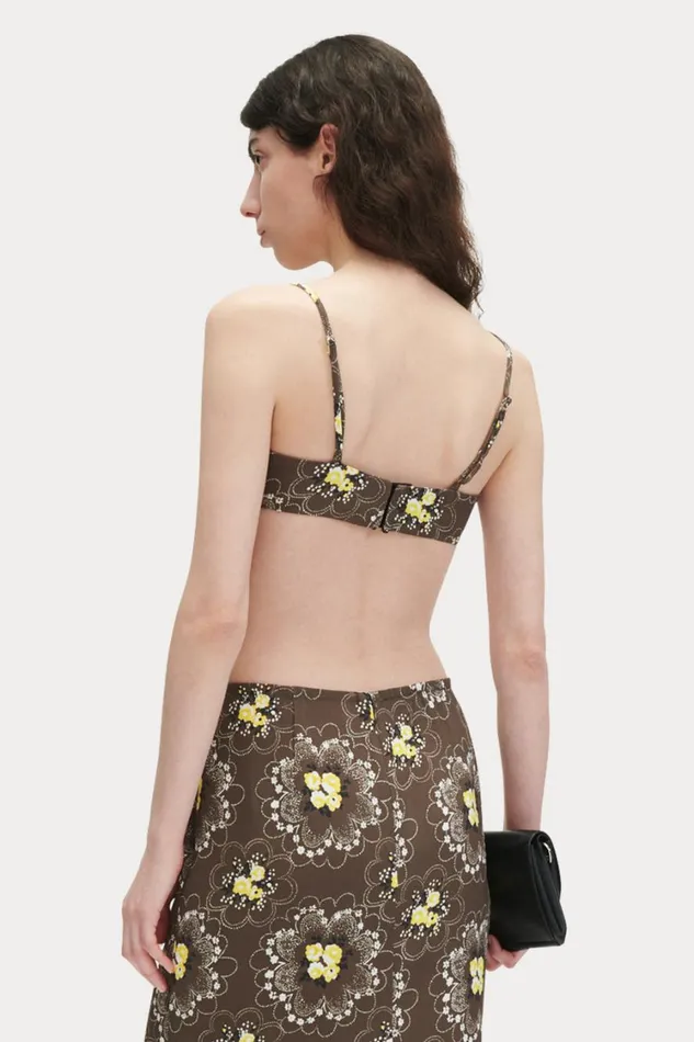 Rachel Comey Tops Women Gigi Top Brown Rachel Comey Tops Women Gigi Top Brown