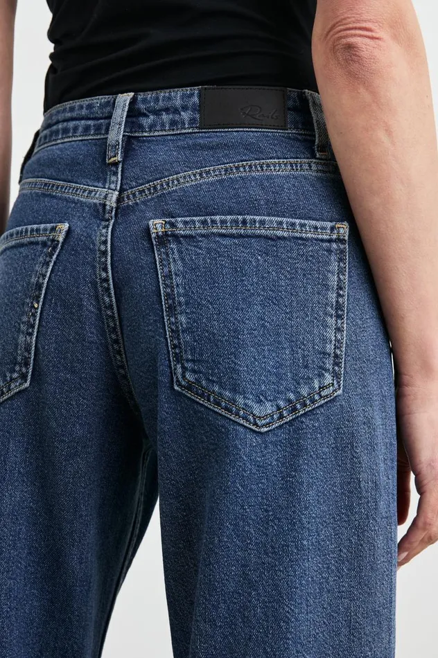 Rails Denim Women ANGELENO WIDE LEG Pebble Blue