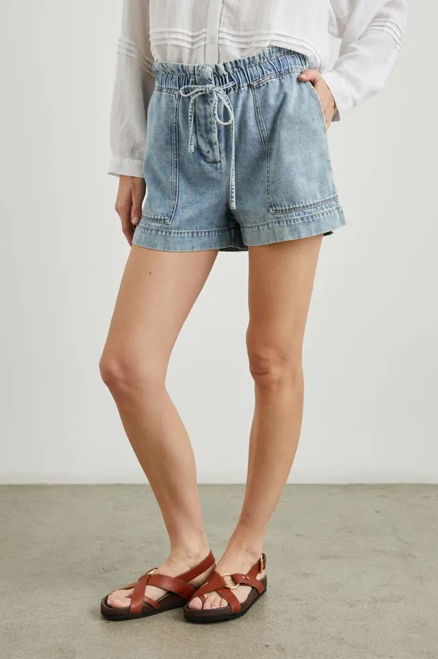 Rails Denim Women FOSTER SHORT Faded Indigo