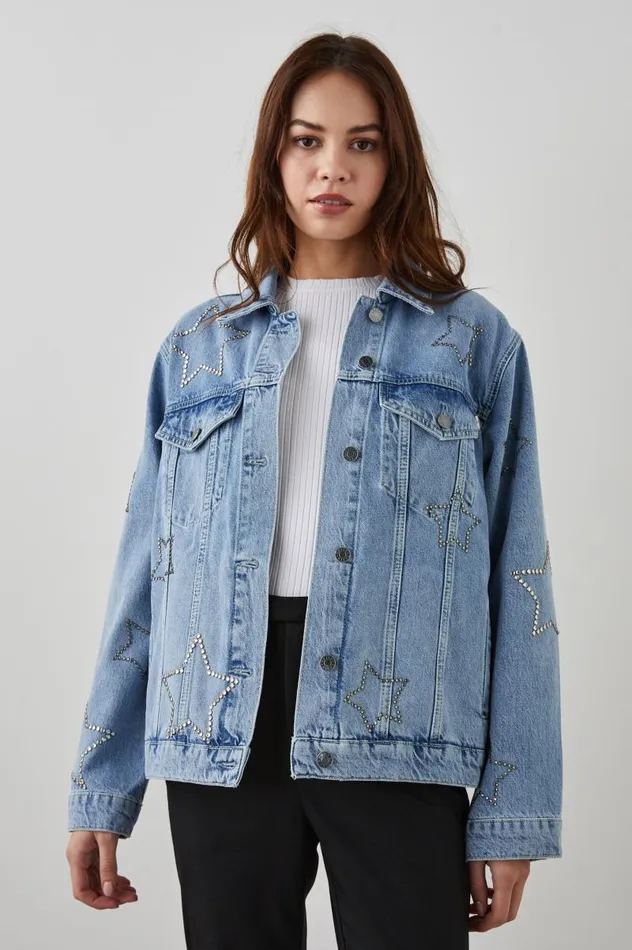 Rails Denim Women GROVE BOYFRIEND TRUCKER JACKET Supernova