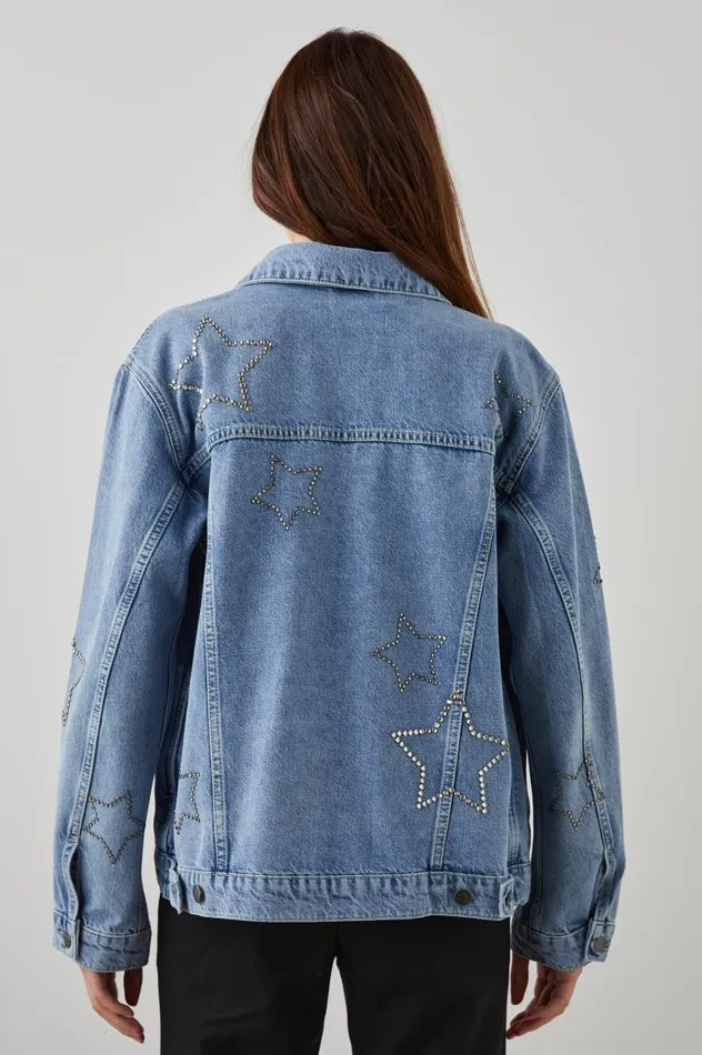 Rails Denim Women GROVE BOYFRIEND TRUCKER JACKET Supernova