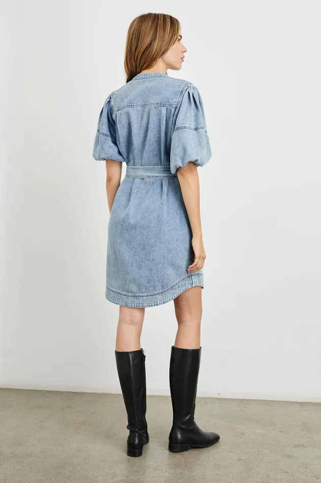 Rails Denim Women KINGSLEY DRESS Faded Indigo