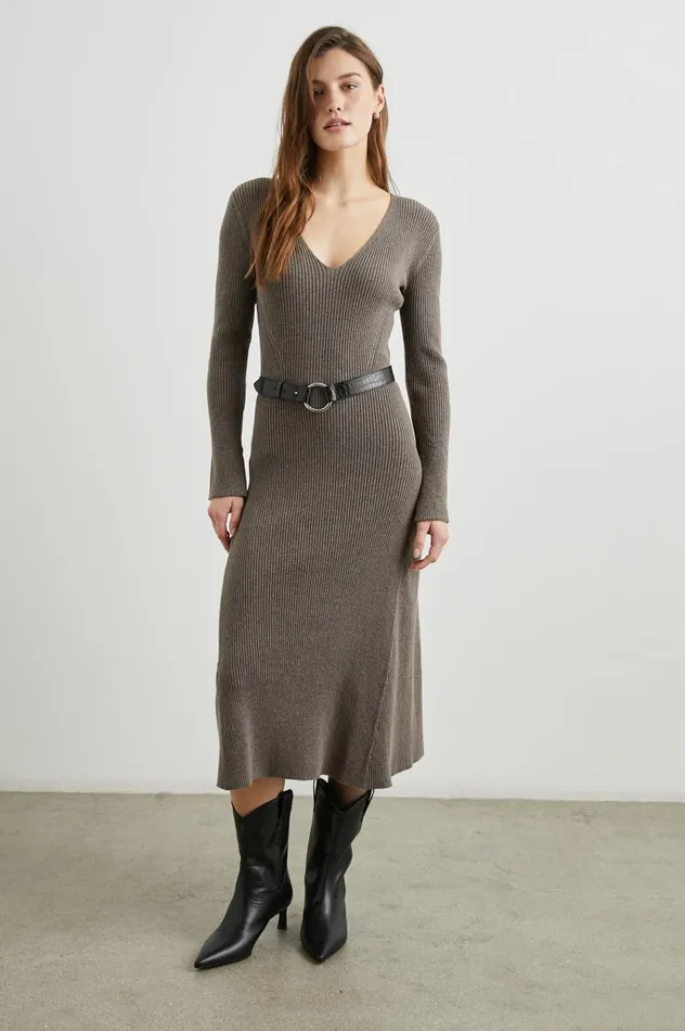 Rails Dresses and Rompers Women ARLETTE DRESS Hazelnut