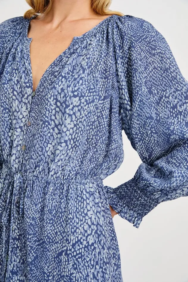 Rails Dresses and Rompers Women ELIZA DRESS Navy Python