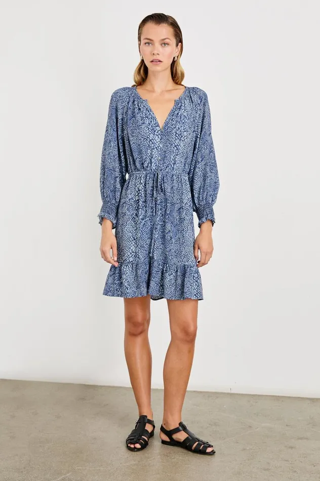 Rails Dresses and Rompers Women ELIZA DRESS Navy Python