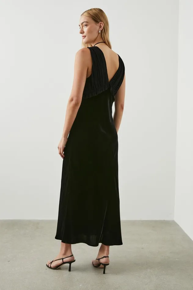 Rails Dresses and Rompers Women GILDA DRESS Black Velvet