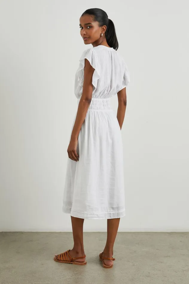 Rails Dresses and Rompers Women IONA DRESS White Lace Detail