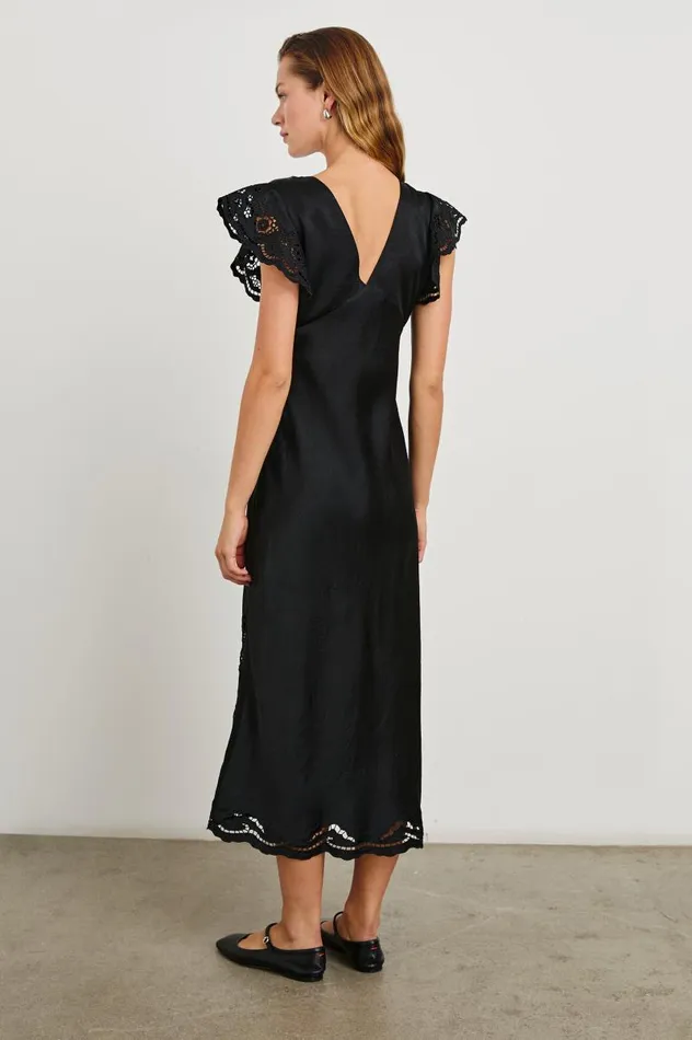 Rails Dresses and Rompers Women MCKENNA DRESS Black Eyelet