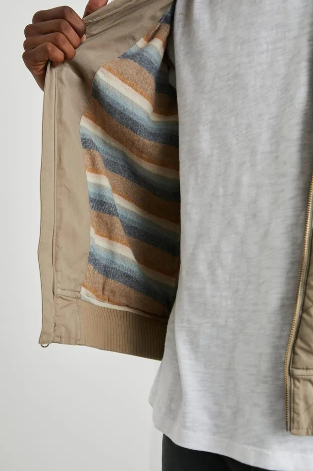 Rails Jackets and Coats Men PENINSULA JACKET Vintage Khaki