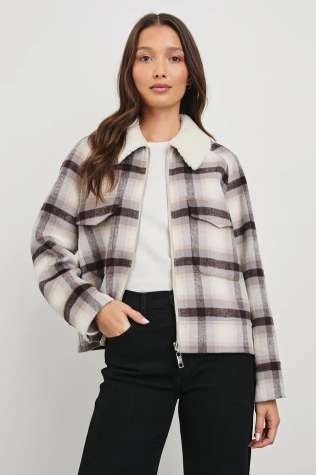 Rails Jackets and Coats Women CHEYENNE JACKET Telluride Plaid