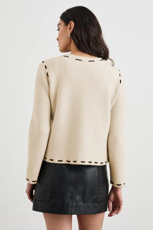 Rails Jackets and Coats Women JULIETTE CARDIGAN Ivory