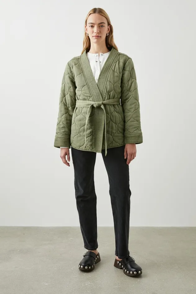 Rails Jackets and Coats Women MONTEREY JACKET Washed Olive