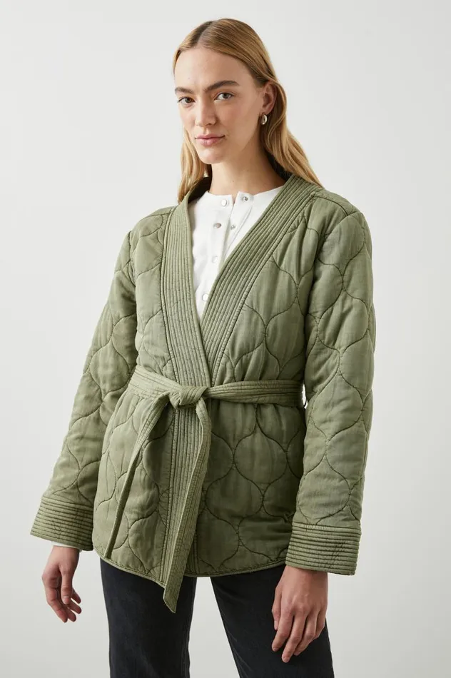 Rails Jackets and Coats Women MONTEREY JACKET Washed Olive