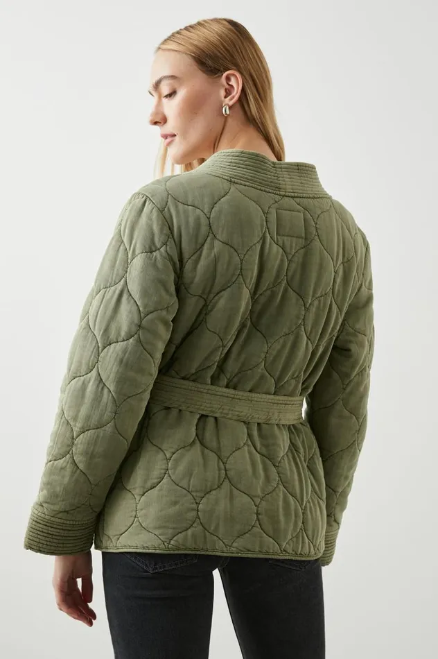 Rails Jackets and Coats Women MONTEREY JACKET Washed Olive