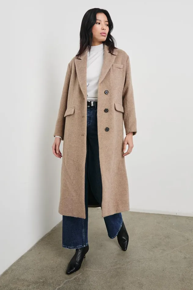 Rails Jackets and Coats Women OPERA COAT Heather Latte
