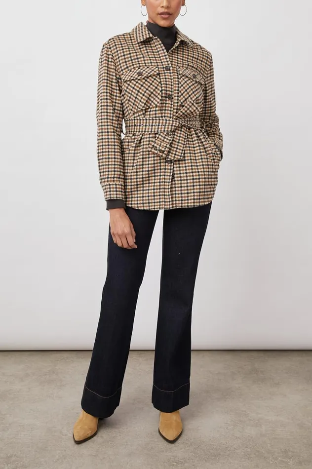 Rails Jackets and Coats Women RHODES JACKET Ochre Sand Mocha