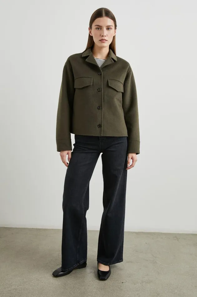 Rails Jackets and Coats Women RILEY JACKET Olive