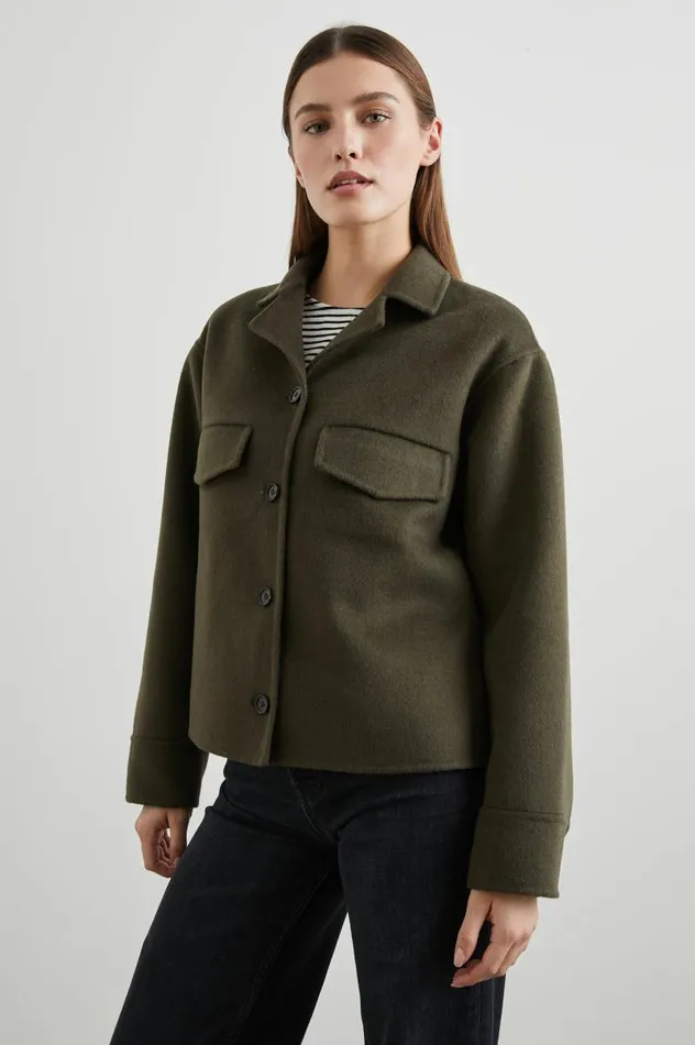 Rails Jackets and Coats Women RILEY JACKET Olive