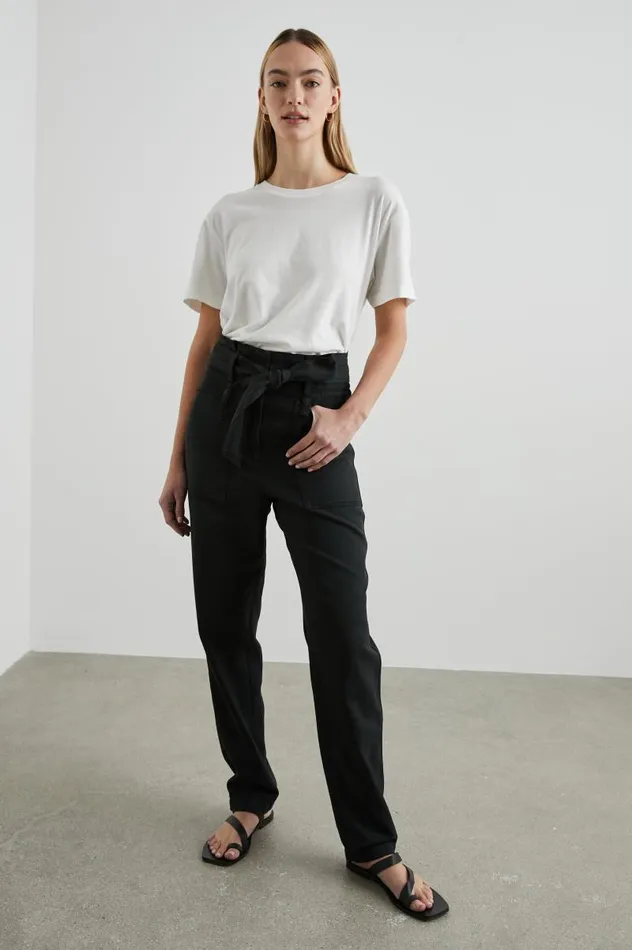 Rails Pants and Shorts Women ACHILLES PANT Washed Black