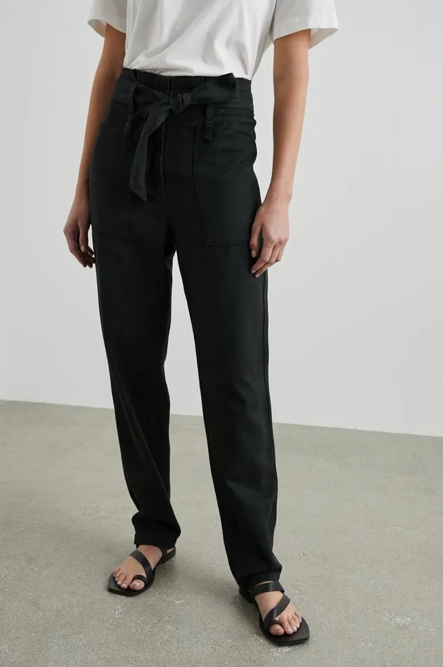 Rails Pants and Shorts Women ACHILLES PANT Washed Black
