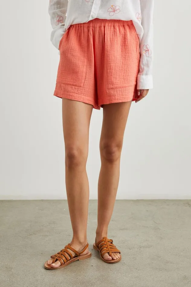 Rails Pants and Shorts Women LEIGHTON SHORT Papaya