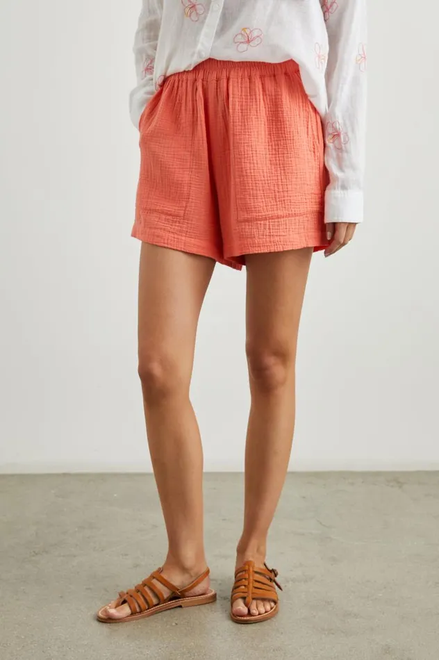 Rails Pants and Shorts Women LEIGHTON SHORT Papaya
