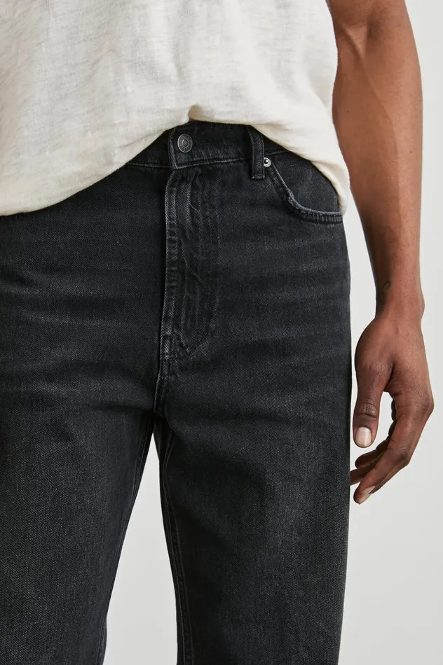 Rails Pants Men CUTLER 90039S LOOSE Distressed Black