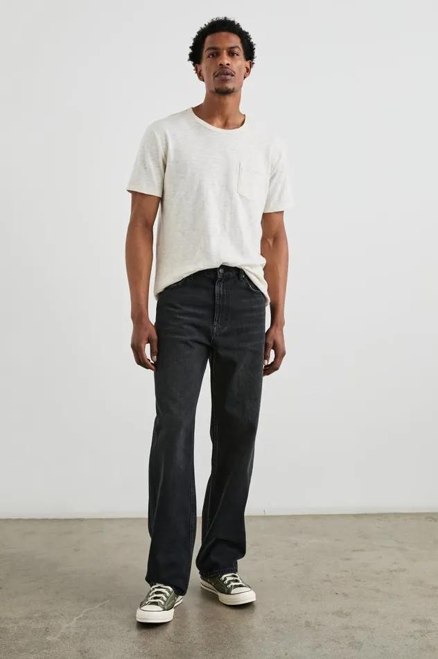 Rails Pants Men CUTLER 90039S LOOSE Distressed Black