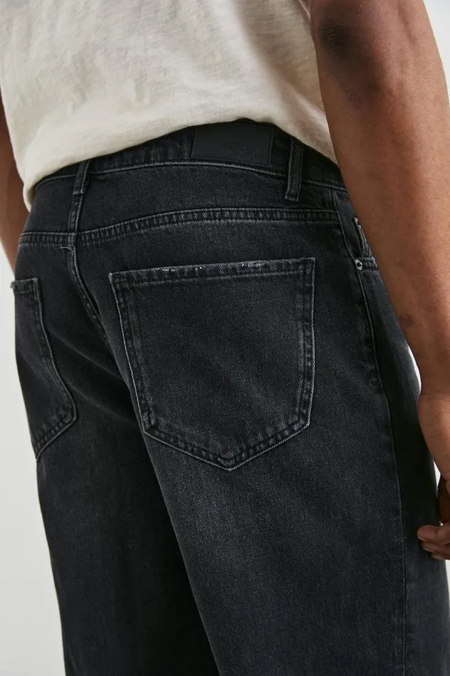 Rails Pants Men CUTLER 90039S LOOSE Distressed Black