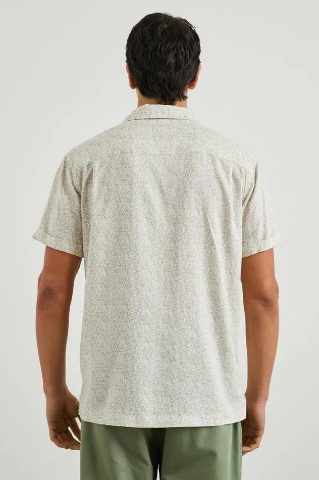 Rails Shirts Men AMALFI SHIRT Painted Tile Khaki
