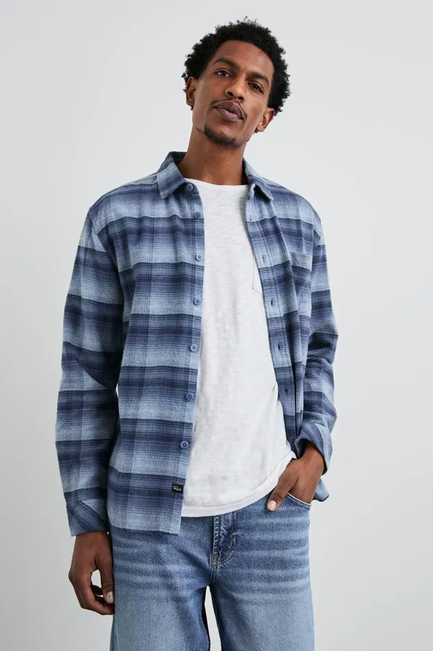 Rails Shirts Men FORREST SHIRT Lightning Portal