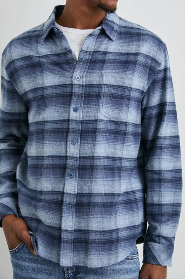 Rails Shirts Men FORREST SHIRT Lightning Portal