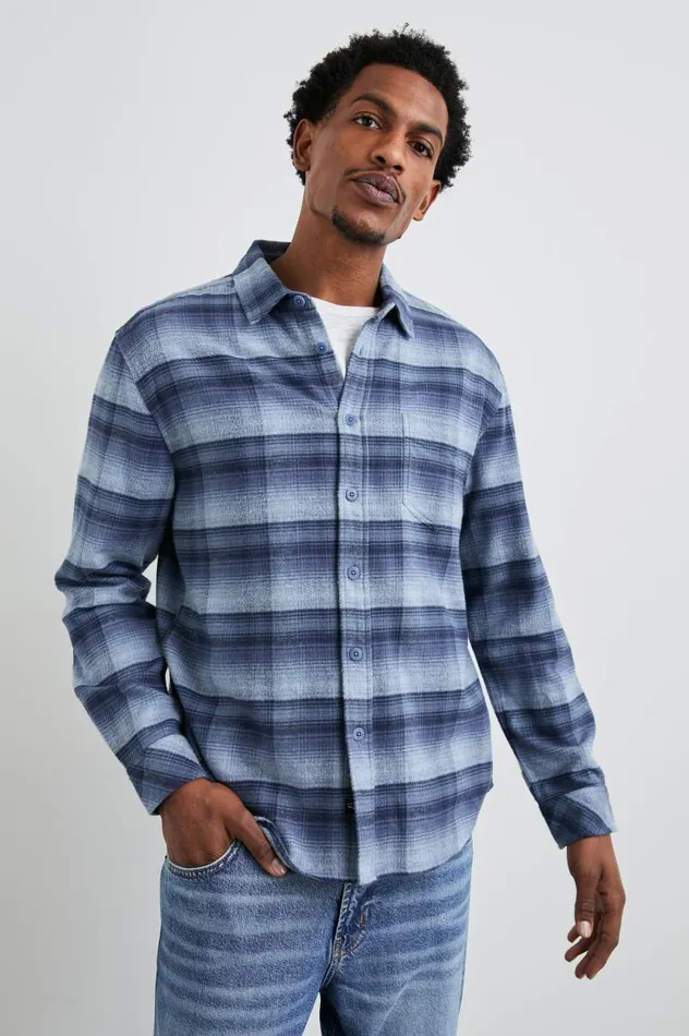 Rails Shirts Men FORREST SHIRT Lightning Portal