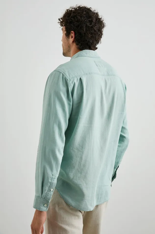 Rails Shirts Men MYKONOS SHIRT Jade