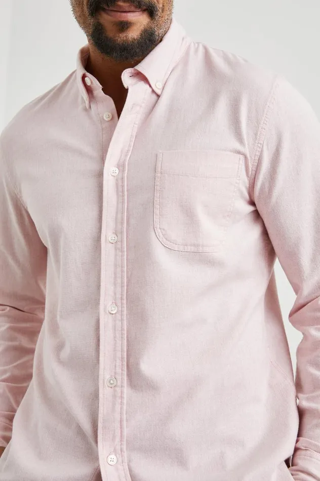 Rails Shirts Men PERRY SHIRT Perfect Pink Oxford
