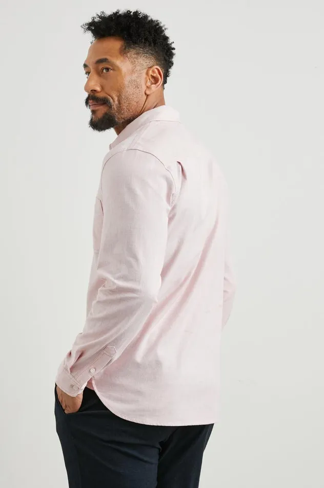 Rails Shirts Men PERRY SHIRT Perfect Pink Oxford