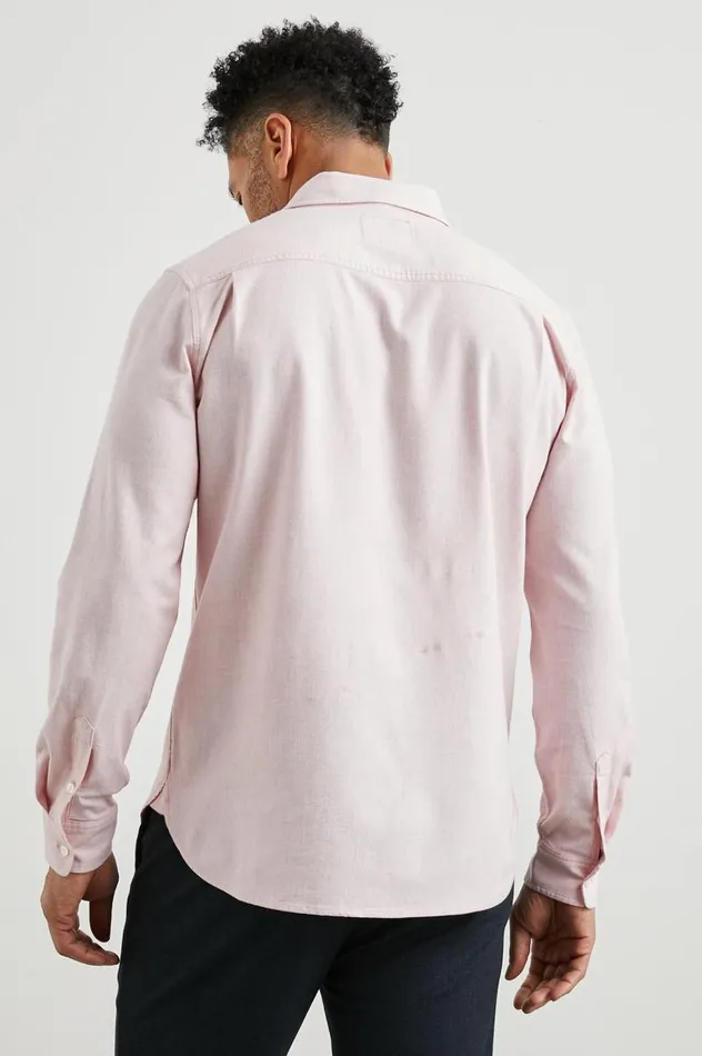 Rails Shirts Men PERRY SHIRT Perfect Pink Oxford