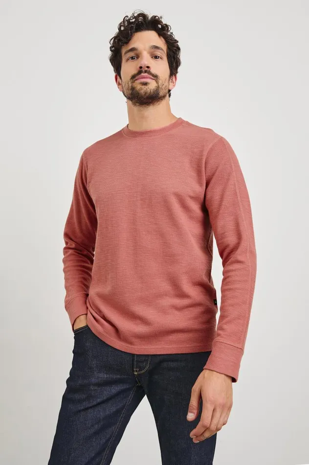 Rails Shirts Men RHEESE THERMAL Red Brick