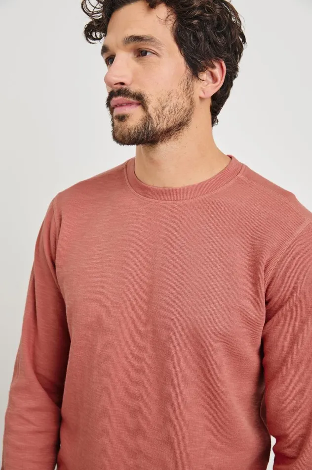 Rails Shirts Men RHEESE THERMAL Red Brick