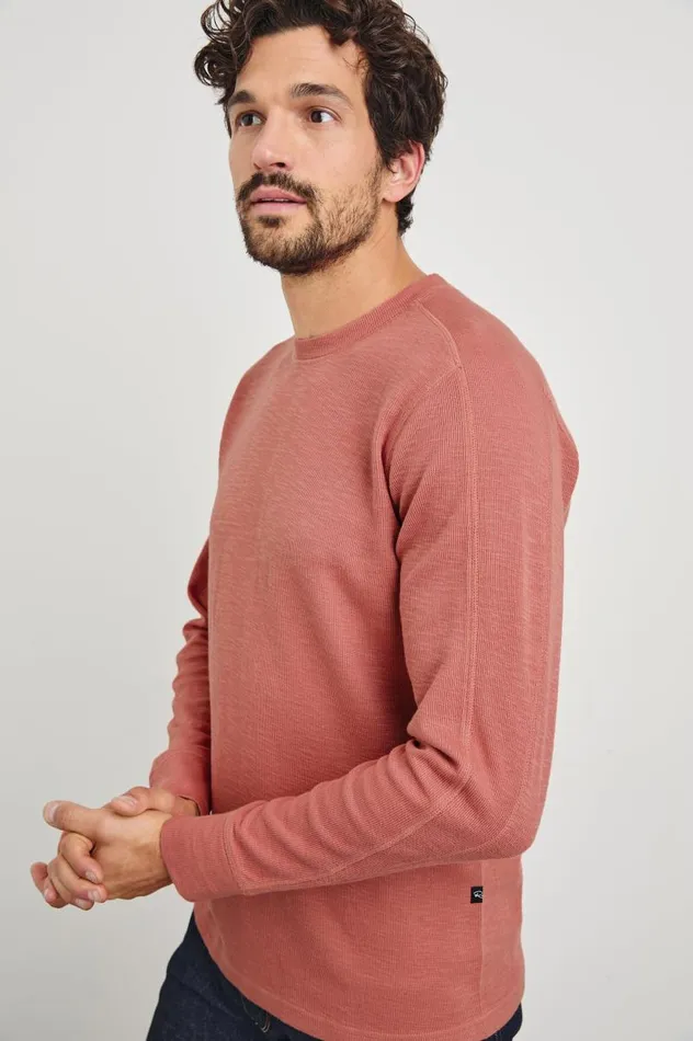 Rails Shirts Men RHEESE THERMAL Red Brick