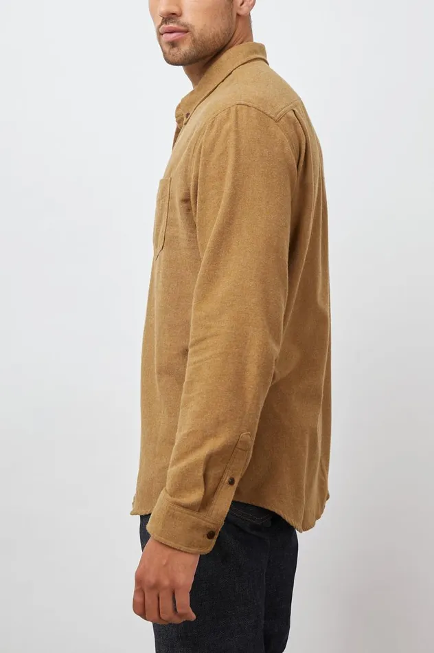 Rails Shirts Men RUNSON SHIRT Golden Rod