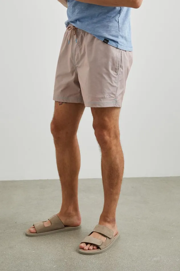 Rails Shorts and Swim Men LA BREA SWIM SHORT Rose Quartz