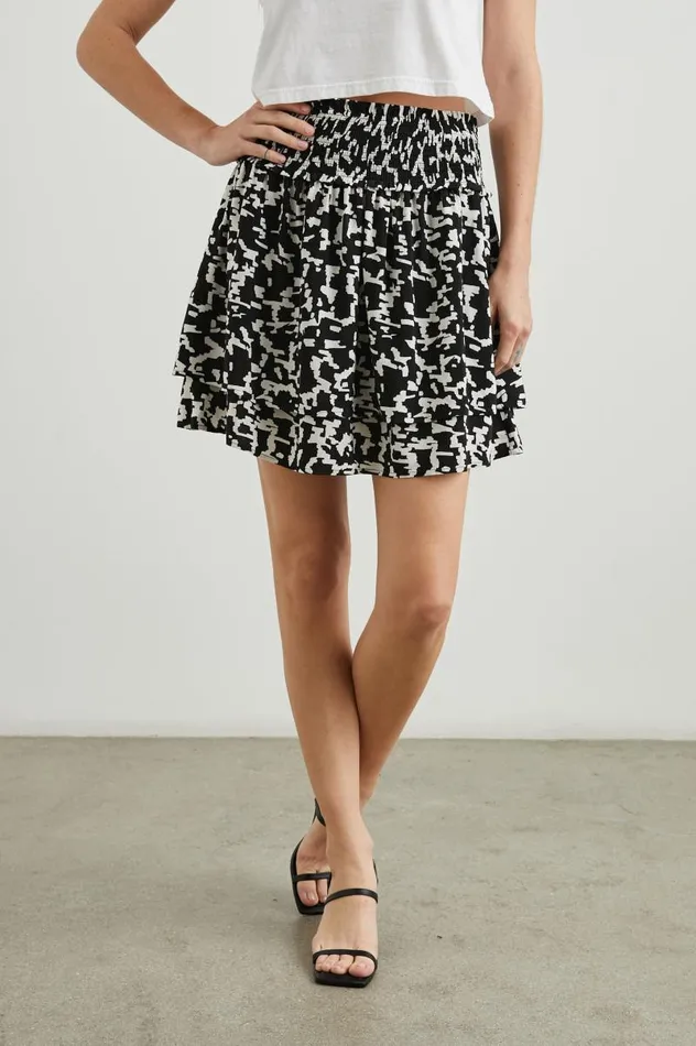 Rails Skirts Women ADDISON SKIRT Ebony Texture